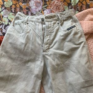 VINTAGE Rocky Mountain tan denim jeans